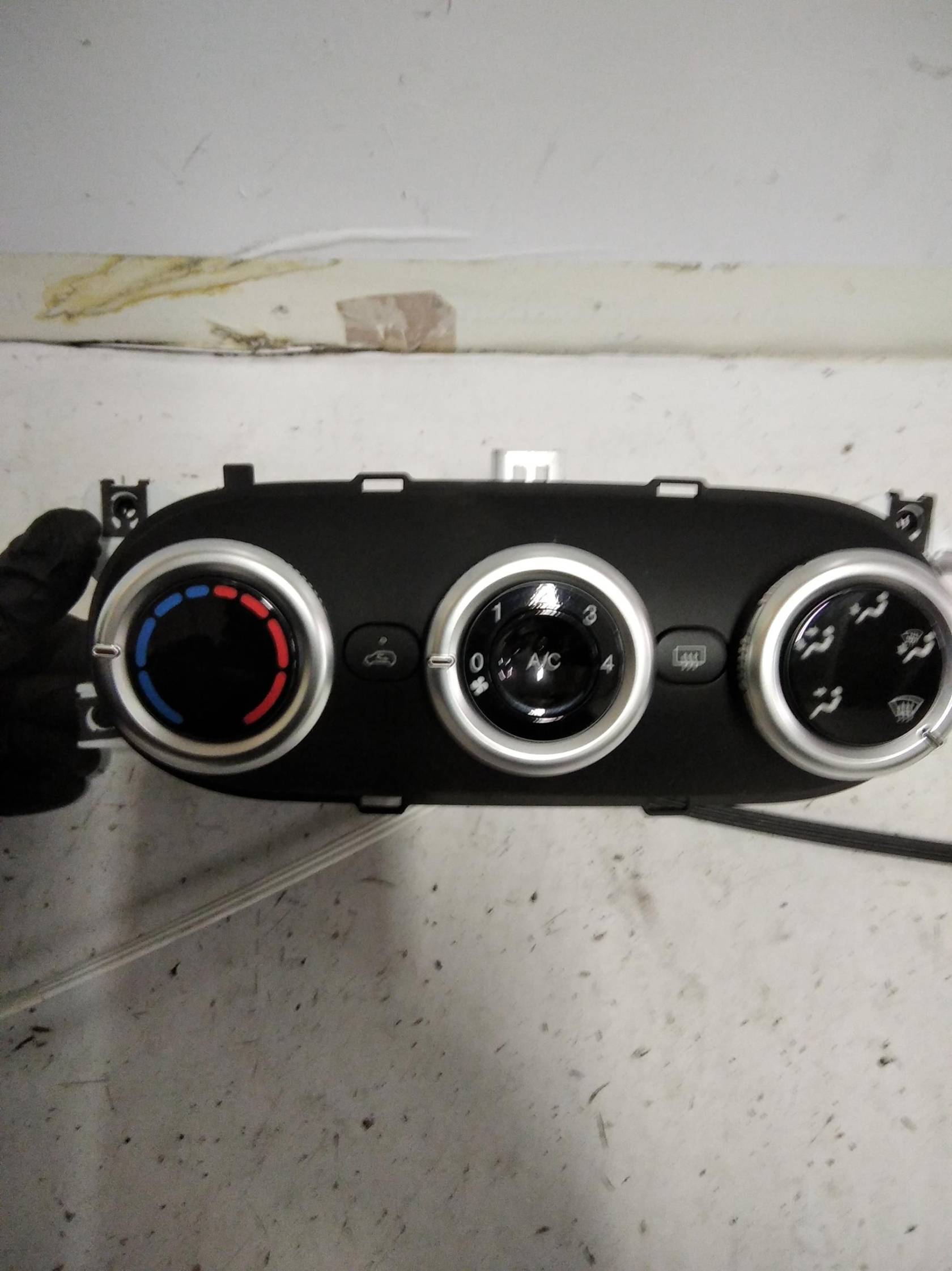 Blocco comando climatizzazione